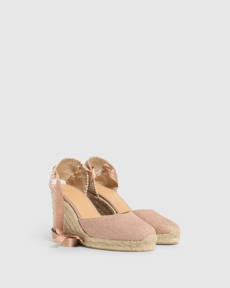 サンダル・ミュール CASTANER Women Sandals CARINA30021005 BEIGE Amazon.com | CASTANER Women's Carina 80 Wedge Espadrille