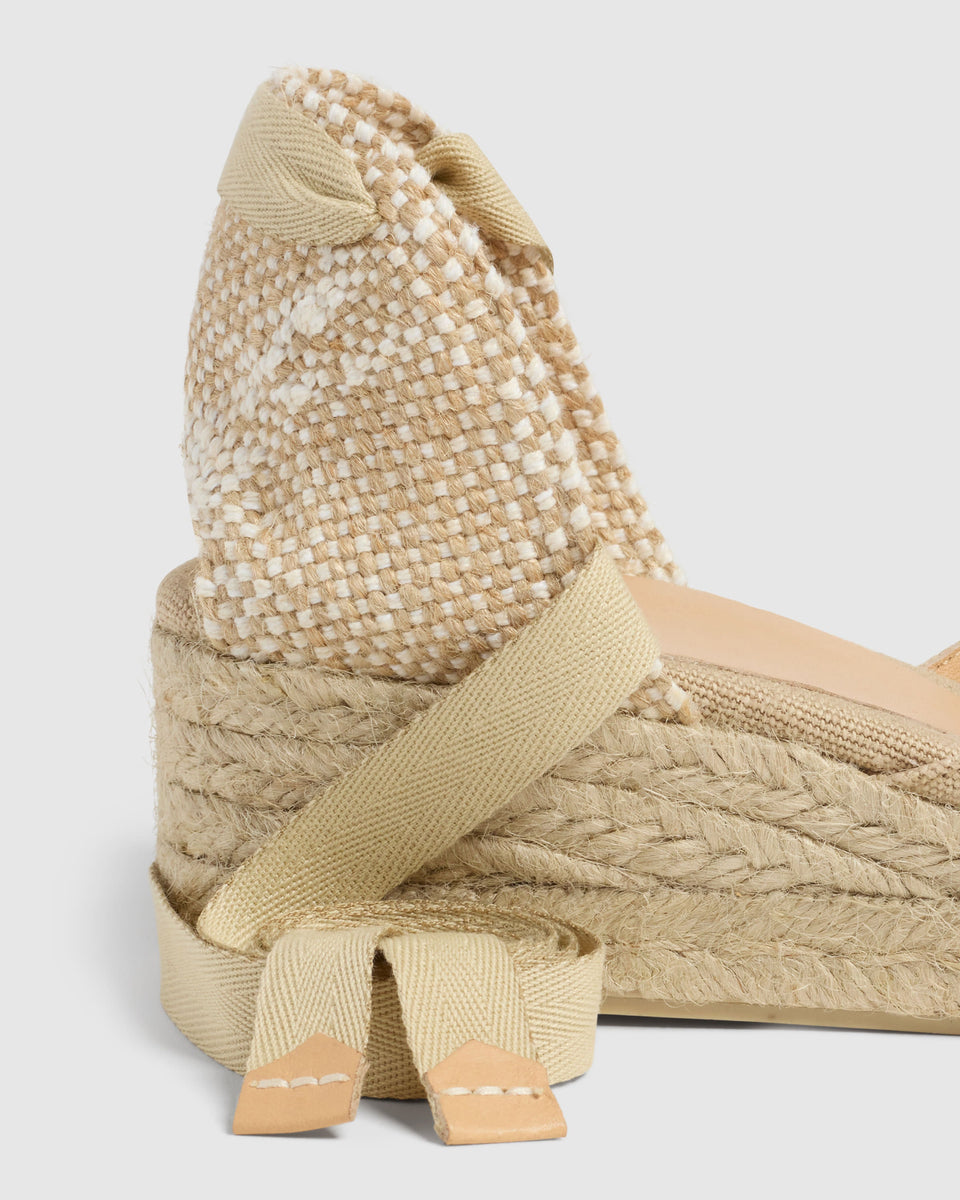 サンダル・ミュール Castaner SS25 ESPADRILLES CUTE (CARINA 3 002 OLIVE) Extra Low Carina Espadrille in Olive Canvas | Shop Ann Mashburn