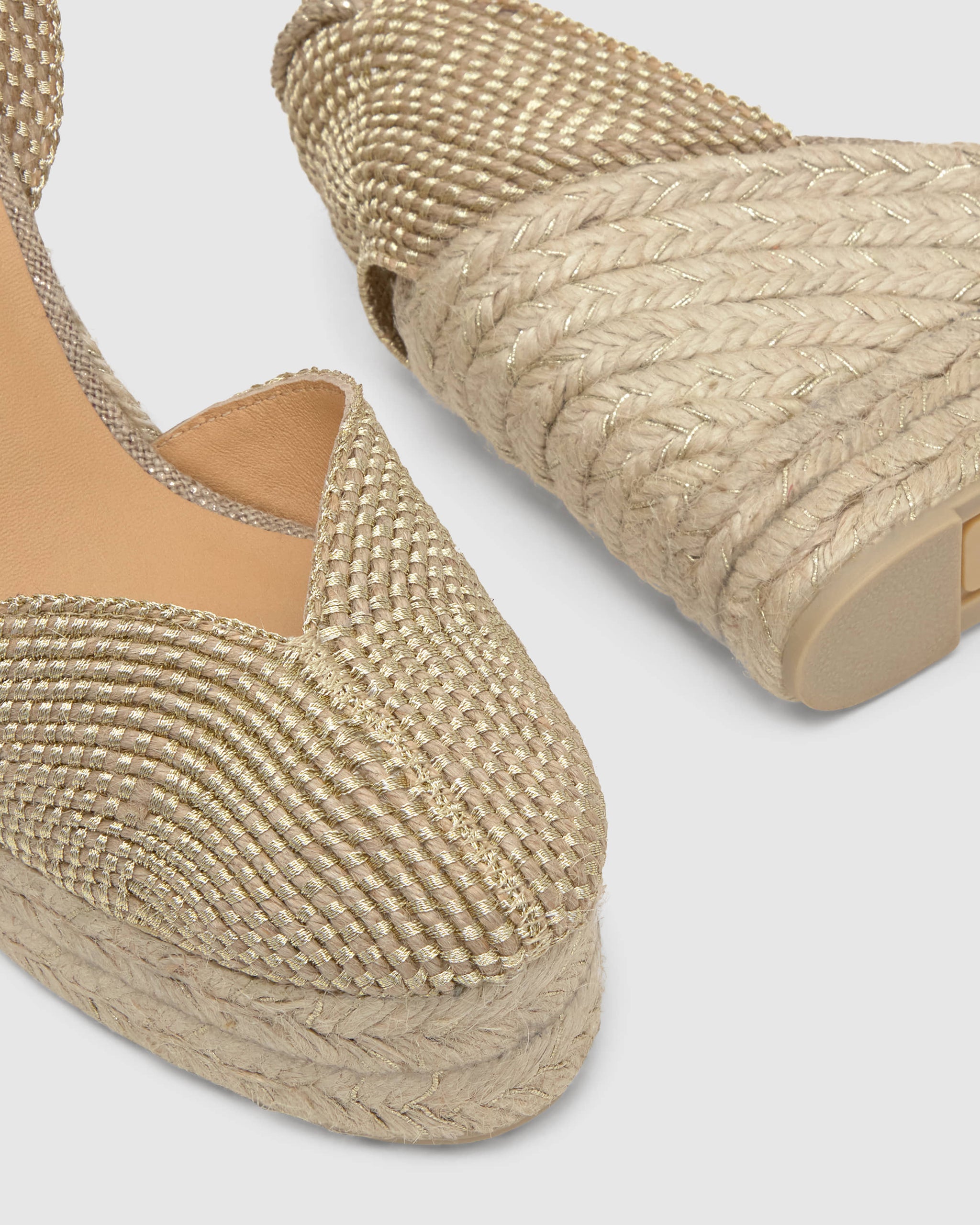 フラットシューズ CASTANER CARINA LOW ESPADRILLES IN MULTICOLOURED CROCHET CastañEr Carina Espadrilles In Multicolor - 5% Off
