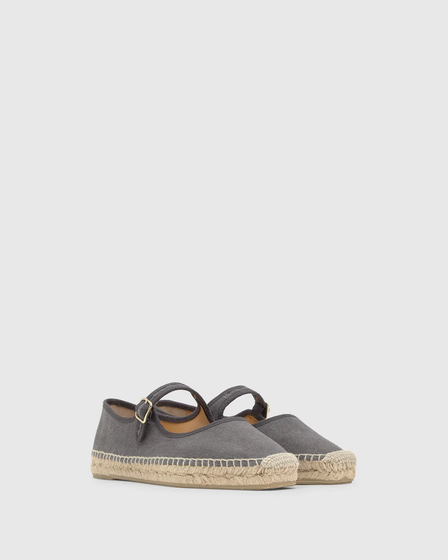 サンダル・ミュール CASTANER Women Sandals PADUA 002 CHARCOAL GREY PADUA/002 CHARCOAL