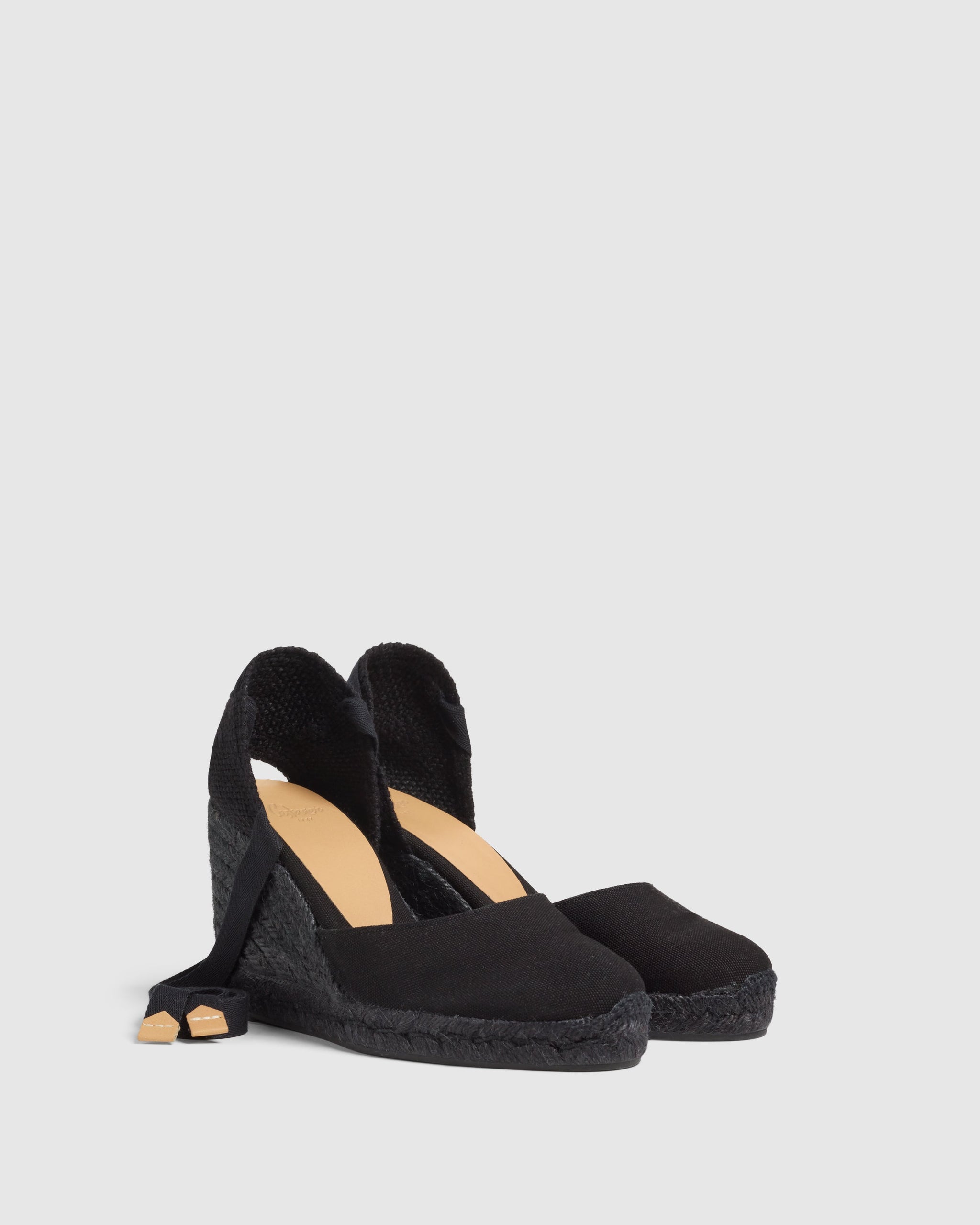 Castaner black wedges on sale