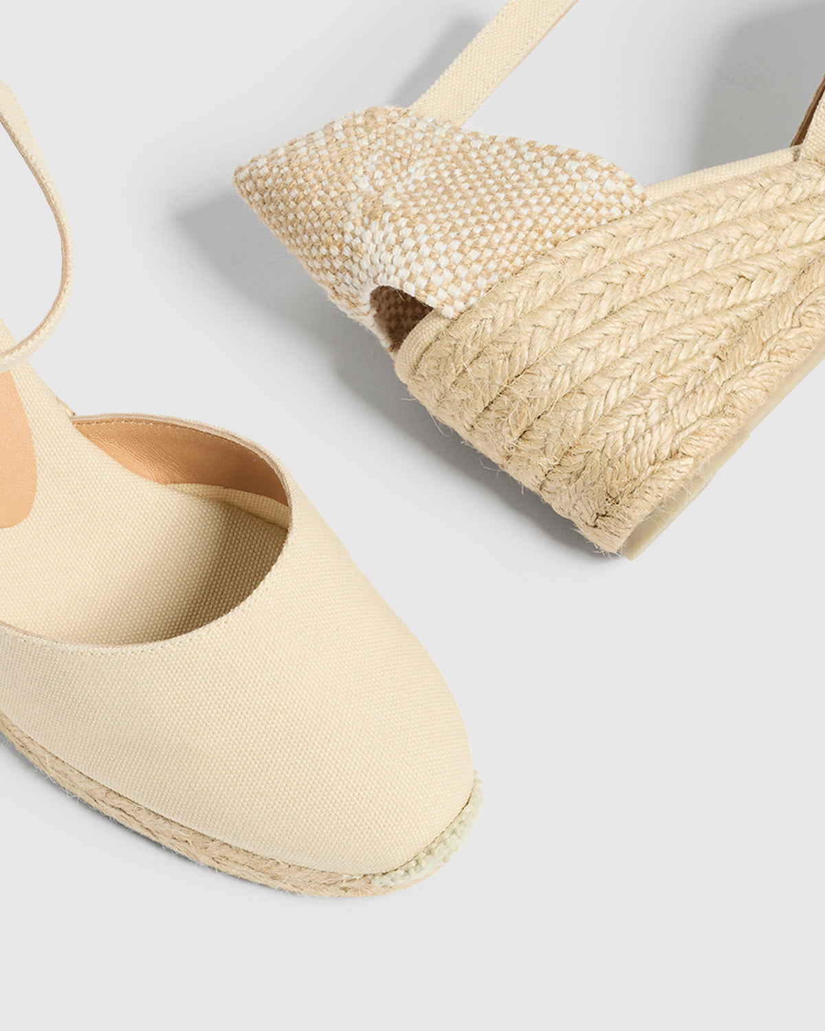 ローファー・オックスフォード CASTANER Women Laced up Shoes CAROL 6001IVORY White Cleo - White Calf Ladies Boat Shoes | Barker Shoes USA