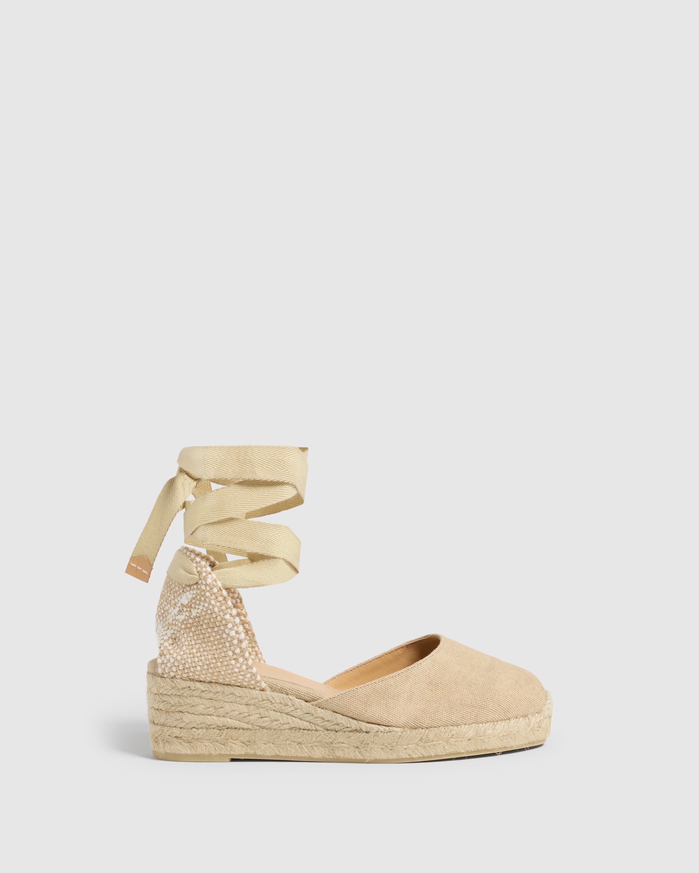 サンダル・ミュール CASTANER Women Sandals CARINA80022017 BEIGE Amazon.com | CASTANER Women's Carina 80 Wedge Espadrille
